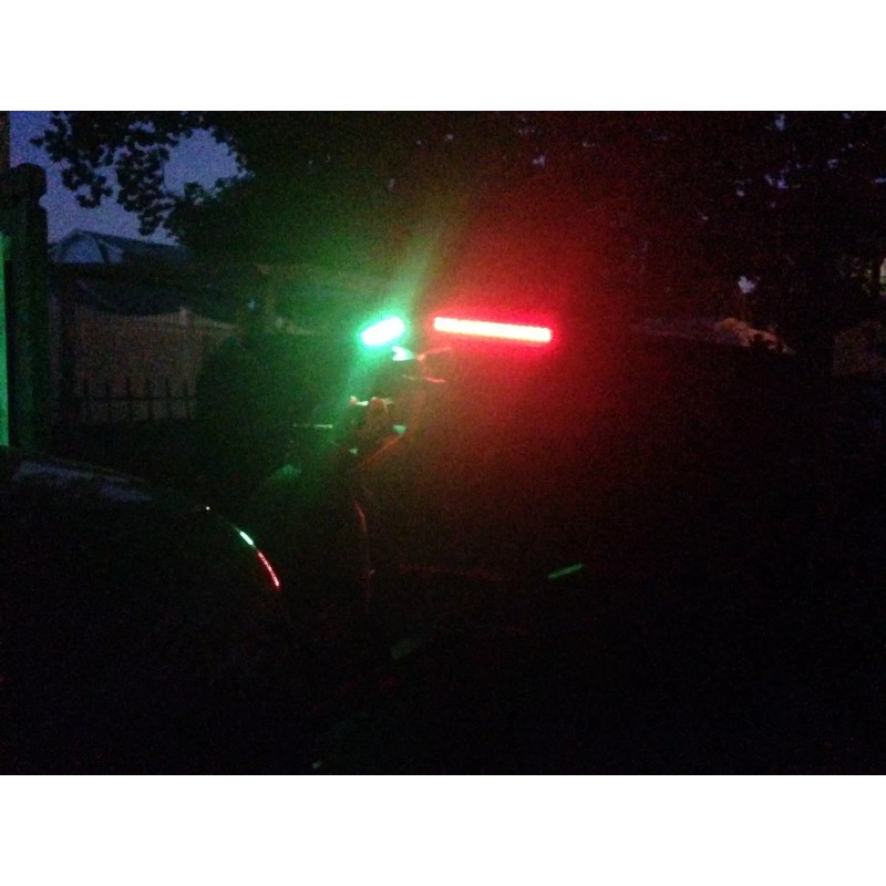 Mariner Lighting 5050 Red Green Bow LED 1 Ft Submersible