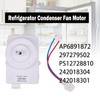 Dowfane Refrigerator Condenser Fan Motor 242018304 242018301 Compatible with Frigidaire