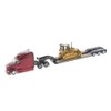 DIECAST MASTERS Peterbilt 579 Ultra Foot Tandem Cat D5M with