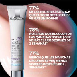 La Roche-Posay Mela B3 Crema SPF 30 40ml Tratamiento Anti-Manchas Corrector Protector - Producto Original de Alta Calidad, Entrega Rápida y Segura, Ga