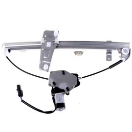 LUJUNTEC 741-553 Front Right Passengers Side Replacement Power Window Regulator with Motor Assembly fit for 1999-2000 for Jeep Grand for Cherokee 55076466AF 55076466AB