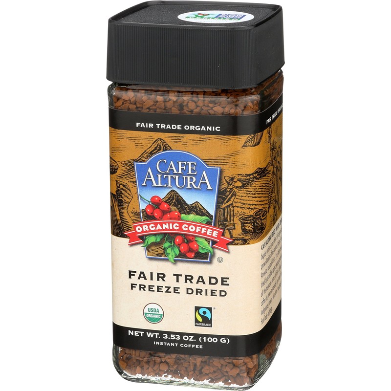 Café Altura, Organic Freeze Dried Coffee, 3.5 oz