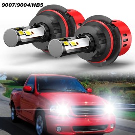 CHUSYYRAY For Isuzu Trooper 1987-2002 6000K 2PC 9004 LED Headlight High/Low Beam Bulbs Kit