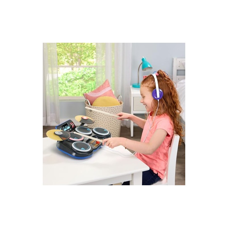 VTech Kidi Star - Almohadilla de tambor, negra