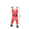Santa Claus Pendant Santa Hanging Doll Ladder Rope Climbing Tree