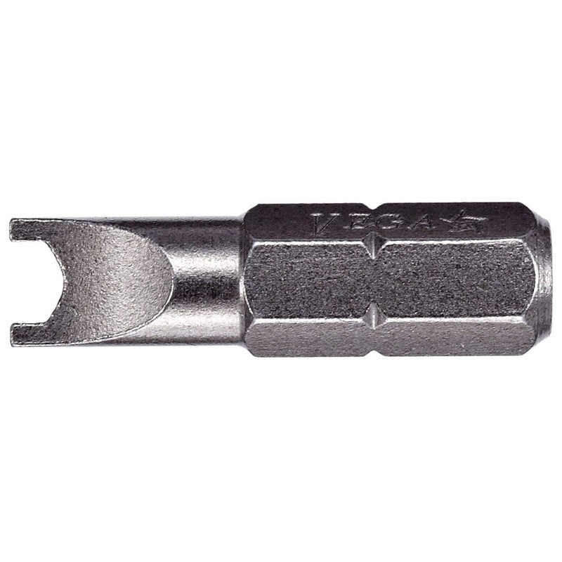 VEGA Spanner #6 Insert Bits. Professional Grade 1/4" Hex Shank