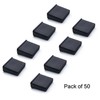 LESHOW 50 Pieces Folding Drip Tape End Closures for Drip