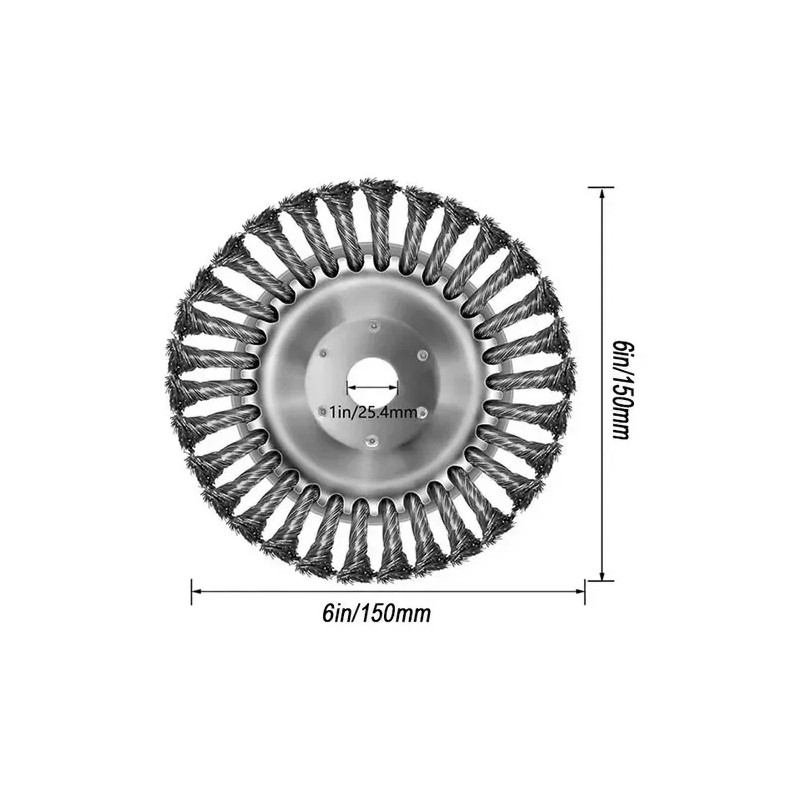Cabezal De Corte Recortador Desbrozadora Deshierbe 6 Inch