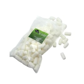 White Rig Foam Pop Up Bait – Buoyant Rig Foam Sticks for Carp Fishing – Dispenser Bag for Hair Rigs & Hook Baits – Terminal Tackle Accessories for Zig Rigs, Boilies, Pellets (100+pcs)