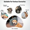 Soft Dog Cone for Dogs After Surgery, Breathable Pet Recovery