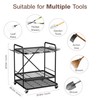 Lineware Garden Tool Organizer For Garage Garden Tool Storage with