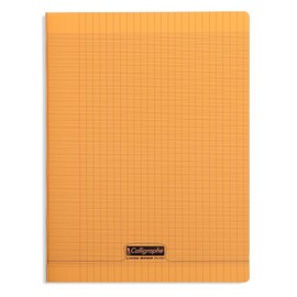 Clairefontaine Calligraphe 18368C Exercise Book DIN A4 21 x 29.7 cm 96 Pages French Ruling 90 g Orange Pack of 1