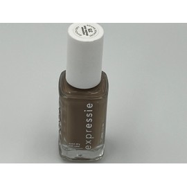 essie expressie quick-dry nail polish, limited edition speed of life collection, gray-brown nail color with a cream finish, expresso double shot, 0.33 fl oz