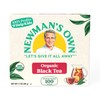 Newman's Own Organic Black Tea Strong Robust Black Tea with