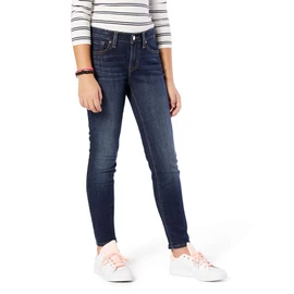 Signature by Levi Strauss & Co. Gold Label - Vaqueros Ajustados para niña, My Pony Azul, 16