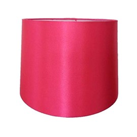 10" Faux Silk Hot Pink Lampshade