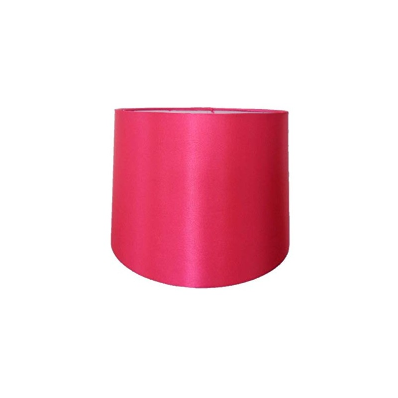 10" Faux Silk Hot Pink Lampshade