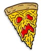 Pinsanity Funny Necronomicon Evil Dead Pizza Slice Enamel Lapel Pin