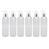 Clear Plastic Pump Bottle Dispenser Empty Refillable Massage Oil Bottle