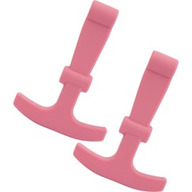 Replacement Lid Latches, 2 Pack, Compatible with Yeti, RTIC Hard Coolers & Other Related Coolers, More Durable Rubber & Improved Design, Light Pink