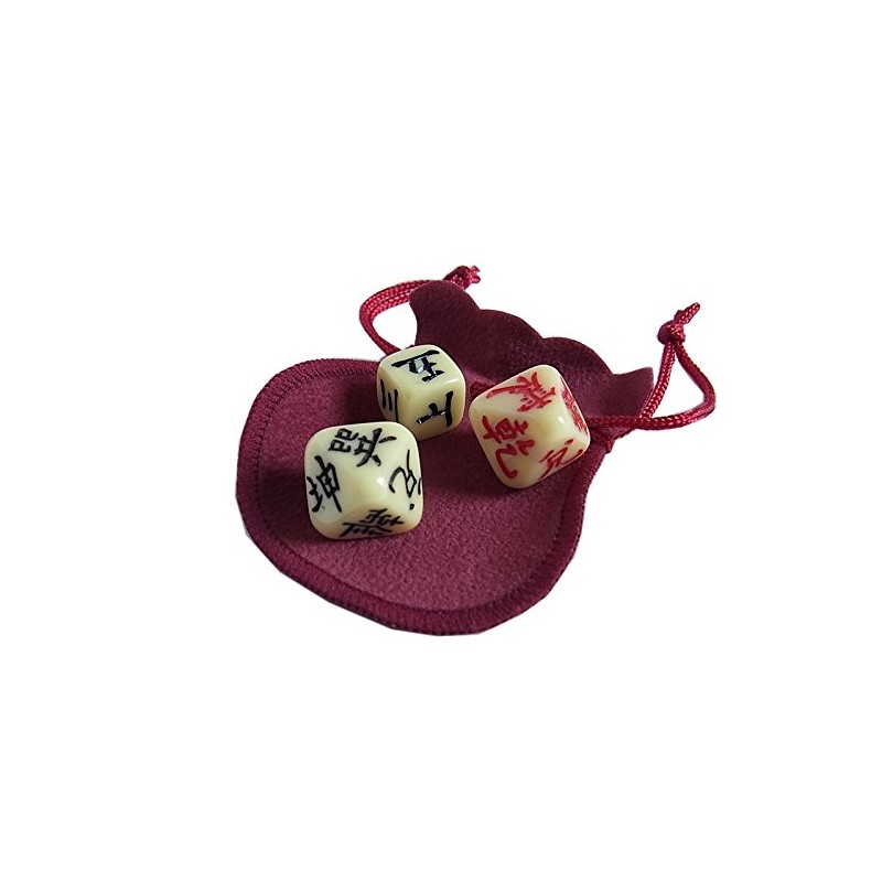 Dice Zhou Yi Octahedral Dice (Large)