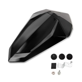 PSLER Motorcycle Rear Passenger Pillion Seat Cowl Fairing Cover Tail Cover for Z500/Z500 SE Ninja 500 2024-2025（Black)