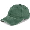 styleBREAKER 04023054 Unisex 6-Panel Vintage Cap, Plain Washed Look, Baseball