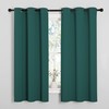 NICETOWN Thermal Insulated Solid Grommet Blackout Curtains/Drapes/Panels for Dining Room