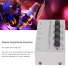 Headphone Amplifier, 4 Channel Stereo Headphone Amplifier Portable Ultra Low