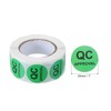 sourcing map Stock Control QC Approval Stickers 25 mm/1 Inch