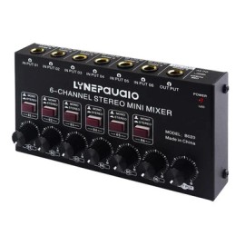 Unbranded/Generic B020 6 Channel Stereo Audio Mixer