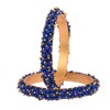 Efulgenz Beaded Bracelet Bangle Set Indian Wedding Party Bridal Bangle