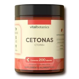 Cetonas de Frambuesa con Vitamina C y Jengibre VITAL BOTANIC                                                                                          