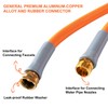 Garden Hose 50 ft x 5/8 with 10 Functions Leak-Proof