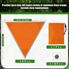 Blaze Orange Safety Panel, 4Pcs Magnetic Hunting Safety Panels for