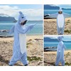 WOTOGOLD Animal Cosplay Costume New Shark Unisex Adult Pajamas Sky