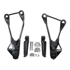 TCT-MOTORPARTS Passenger Rear Foot Pegs Rest Bracket For Kawasaki Ninja ZX6R 2005 2006 2007 2008 ZX636 2005-2006