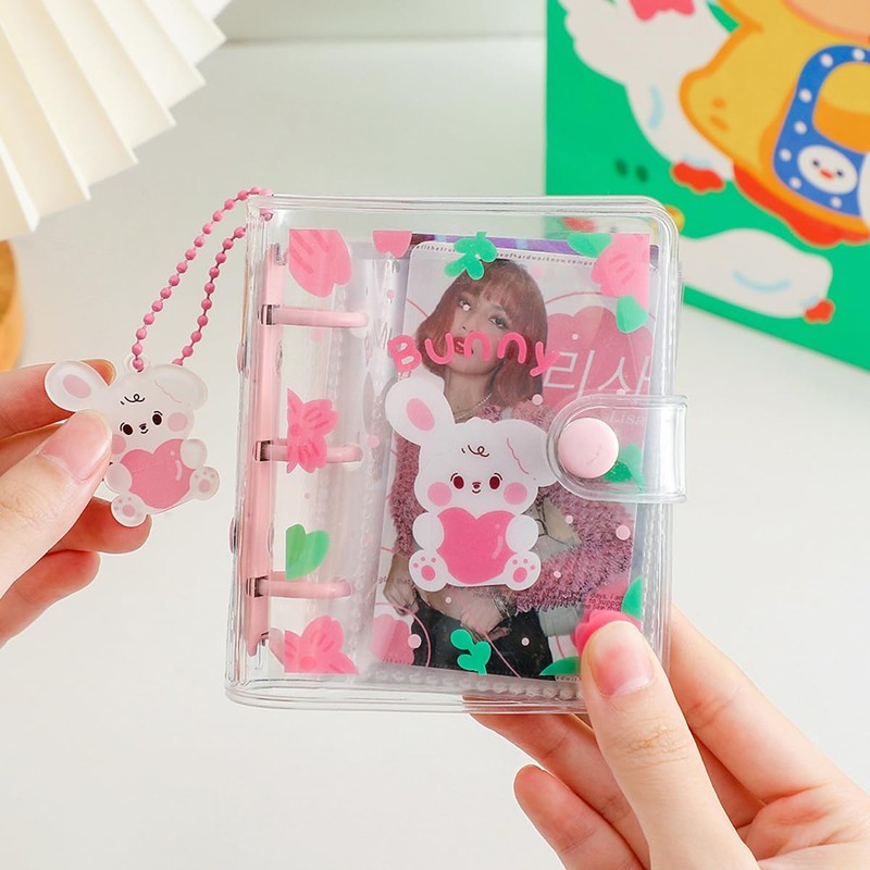 Sticker Notebook, Transparent Inside, 20 Pages, Sticker Notebook, Mini 3