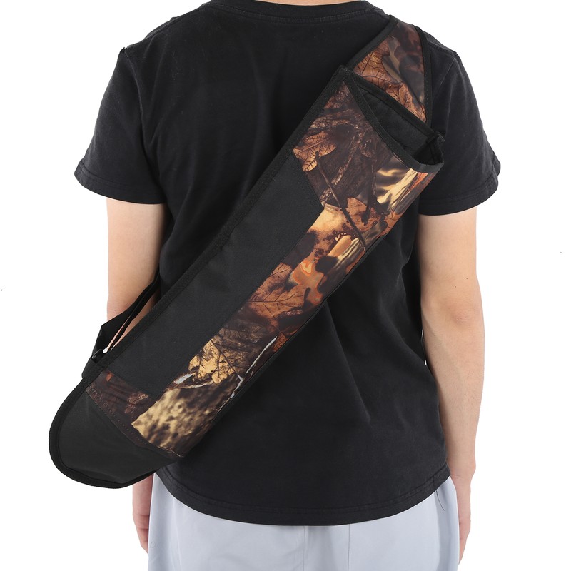 Canvas Carbon Glass Fiber Arrows Case Backpack Type Universal Shoulder