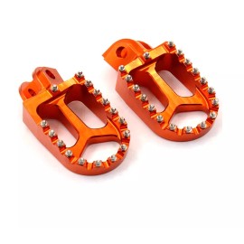 PCC CNC FOOTPEG Footrest For KTM DIRT BIKE SX SXF EXC-R EXC-F 125 250 350 450 FP04_O