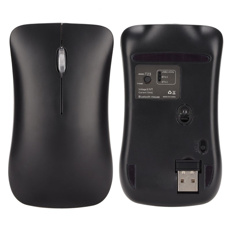 2.4G Wireless Mouse 1600DPI Mute Long Standby Time Rechargeable Office