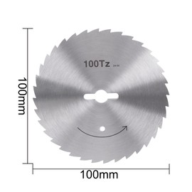 Rismanor 100Mm Shawarma Knife Electric Kebab Slicer Replacement Blades for Doner Kebab Gyro Slicer (Serrated Blade)