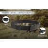Lift Release 1.5" Tactical Belt, Gun Belt, Hiking 38MM, Black,