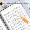 Sheet Music Folder A4 Writeable Detachable Waterproof Music Loose Leaf