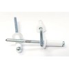 White 3/16" Blind Pop Rivets Aluminum Large Head with Steel