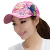 ITODA Baseball Cap Parent-Child Casual Hat Embroidery Sun Hat Women