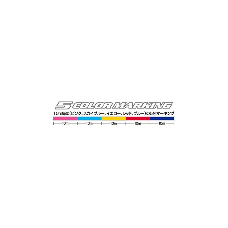PROX PEHS2003B5C PE Line, PE-HS Braid X4, 200m, No. 33lb(15kb)