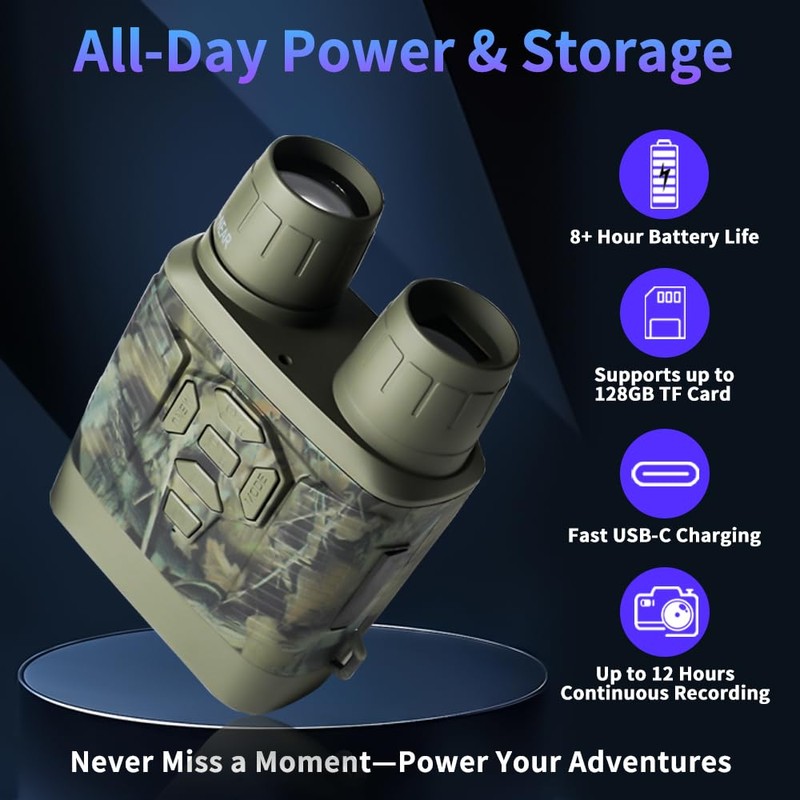 RuralRanger 5K Night Vision Goggles for Adults | 5K Video