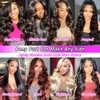 Nollipopco Body Wave Lace Front Wigs Human Hair 200 Density