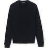 Lands' End Adult Crewneck Sweatshirt Large Black